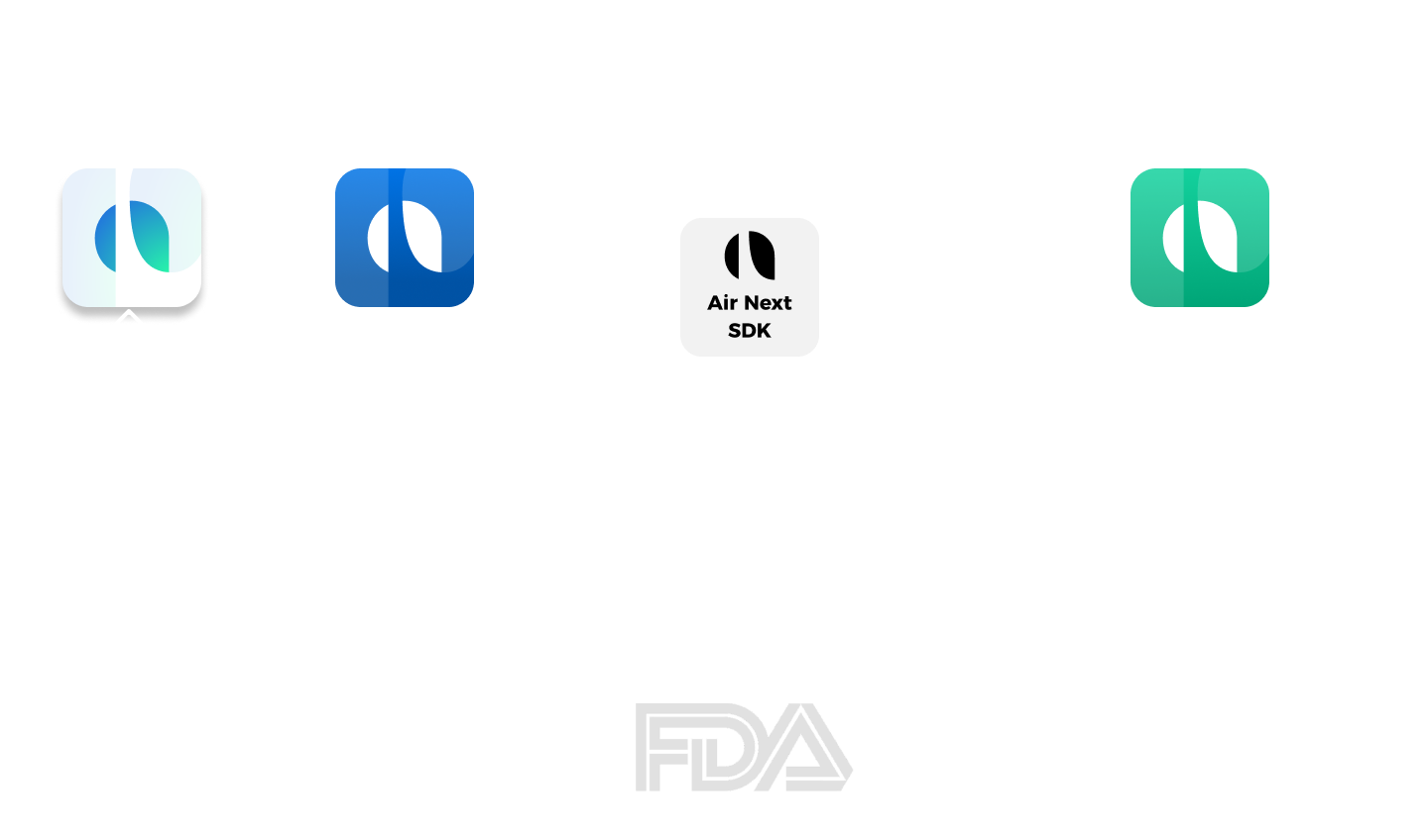Only SDK app gets submitted for FDA approval.