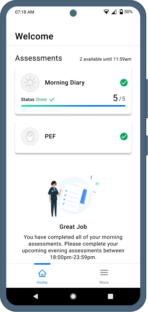 Participant App · Before (Ad Hoc) → After (Schedule-Centered)